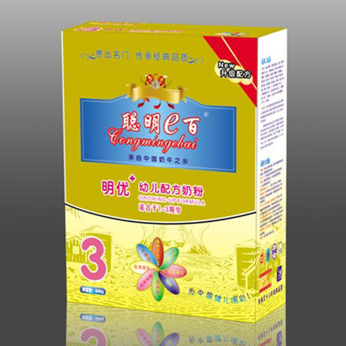 聰明e百明優400G3段奶粉