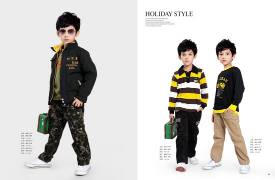 哈利玻特熊時尚男童裝