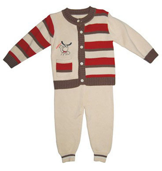 嬰比迪卡通牛開胸套