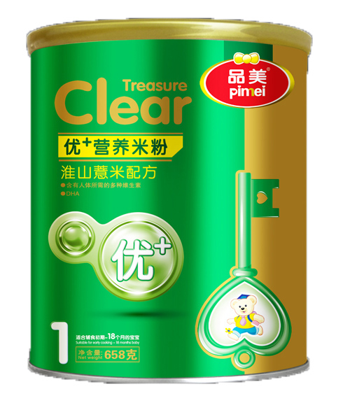 品美優+營養淮山薏米配方米粉1段