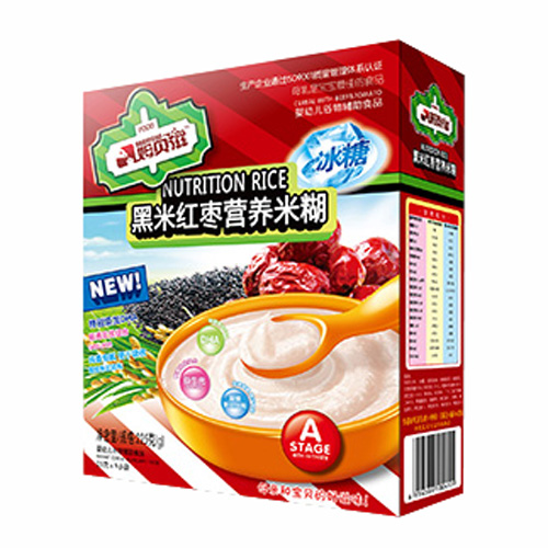 姆貝滋黑米紅棗營養米糊