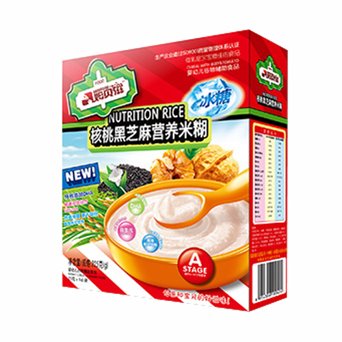 姆貝滋核桃黑芝麻營養米糊