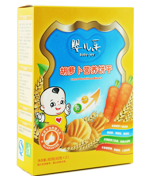 嬰兒樂胡蘿卜營(yíng)養(yǎng)餅干