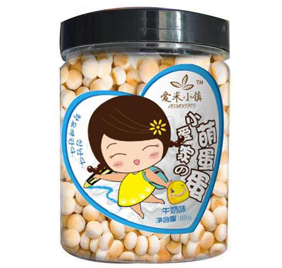 愛米小鎮嬰兒萌蛋蛋牛奶味
