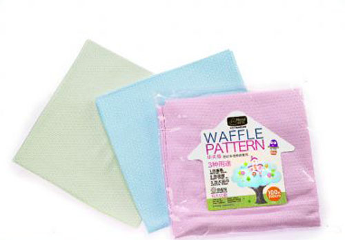 諾親小屋華夫格嬰幼多功能健康毯