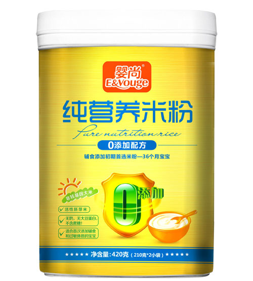 嬰尚0添加配方純營養米粉