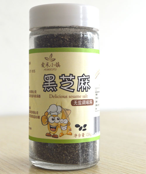 愛(ài)米小鎮(zhèn)黑芝麻無(wú)鹽調(diào)味料