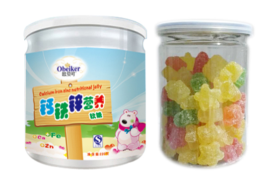 歐貝可鈣鐵鋅營養軟糖