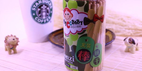 我D小蔡蔡紫菜棒餅干