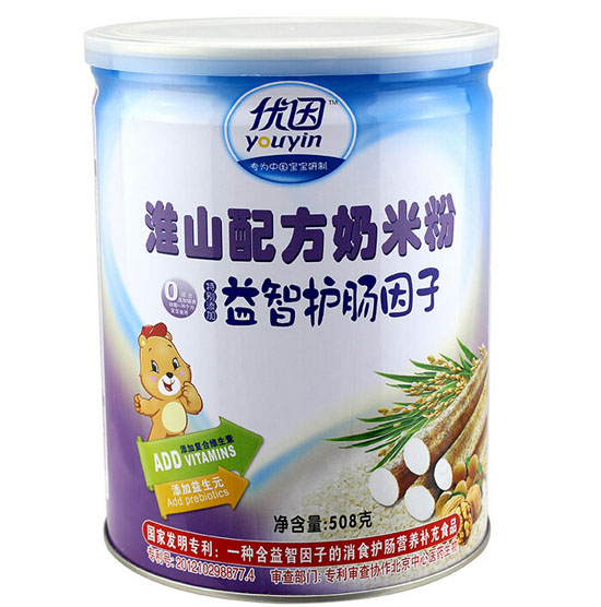 優因淮山配方奶米粉0段