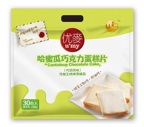 優麥哈密瓜味蛋糕片(30片裝)