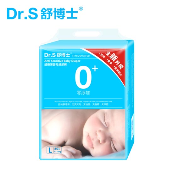 舒博士超級薄嬰兒紙尿褲L20片