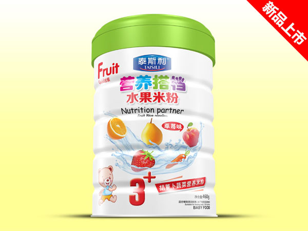 泰斯利營養搭檔米粉鐵聽-草莓