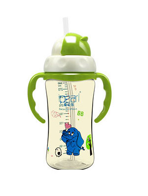 愛貝爾PPSU吸管型企鵝學飲杯300ML
