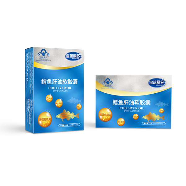 寶藍(lán)麗多鱈魚肝油軟膠囊