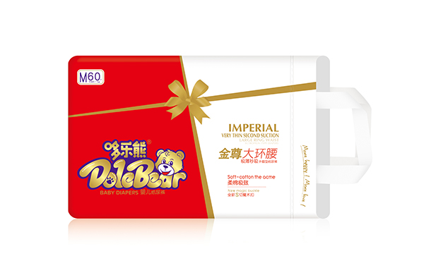 哆樂熊金尊大環腰嬰兒紙尿褲M60