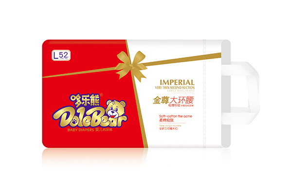 哆樂熊金尊大環腰嬰兒紙尿褲L52