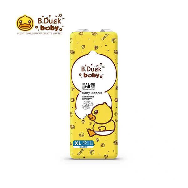 B.Duck小黃鴨紙尿褲XL40.jpg