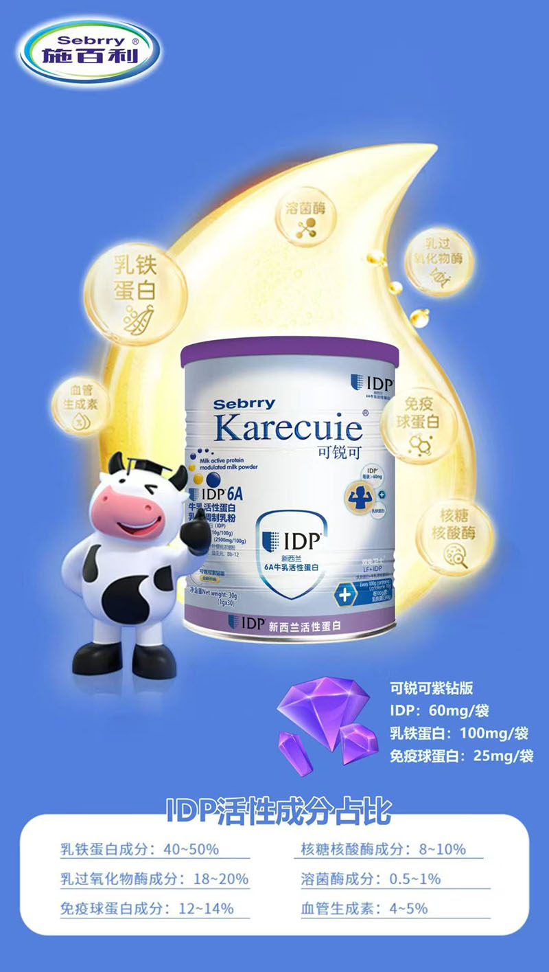 施百利可銳可牛乳活性蛋白乳鐵調制乳粉01