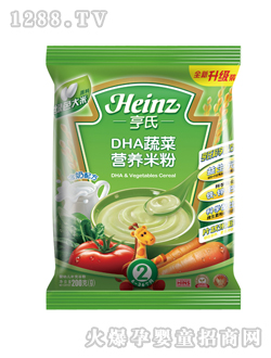 亨氏DHA蔬菜營養米粉袋裝