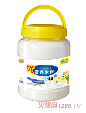 卡咪呢優DHA牛初乳營養米粉