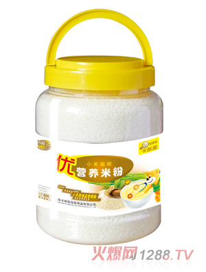 卡咪呢優小米核桃營養米粉
