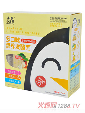 南極小企鵝多口味營養發酵面多維果蔬+香菇