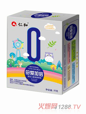 仁和母愛加倍嬰幼兒營養粉盒裝