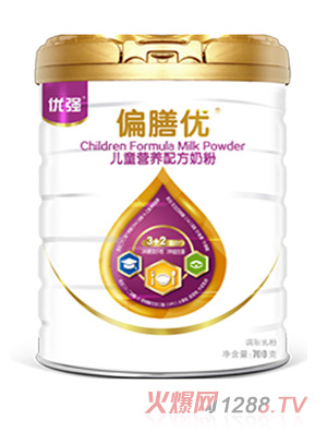 圣元優強偏膳優兒童營養配方奶粉700g罐裝